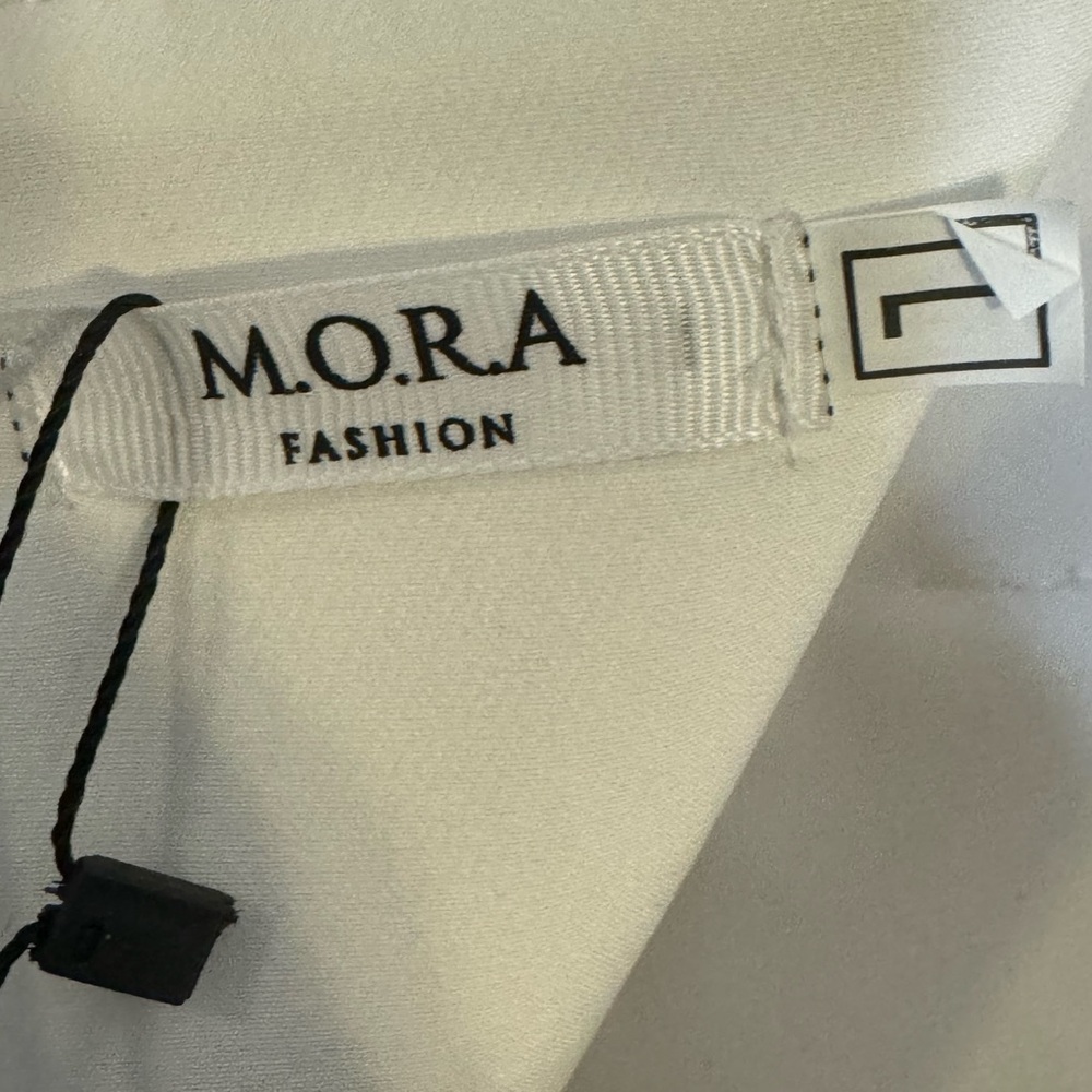 NWT Women’s Mora Fashion Formal White Jumpsuit size Large - Picture 11 of 14
